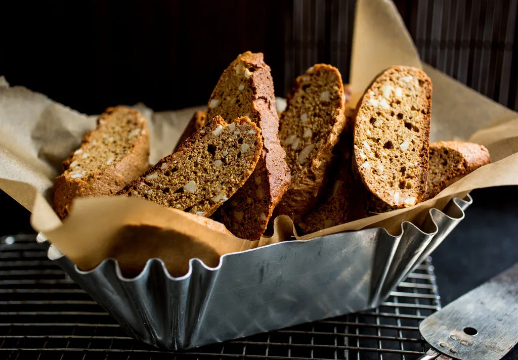 Biscotti aux amandes et blé entier