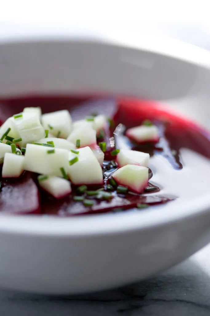 Bortsch d'été clair