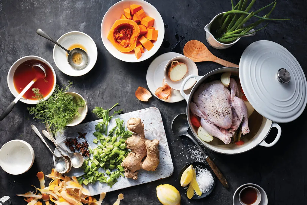 Bouillon d'os ou bouillon de poulet à la cocotte-minute