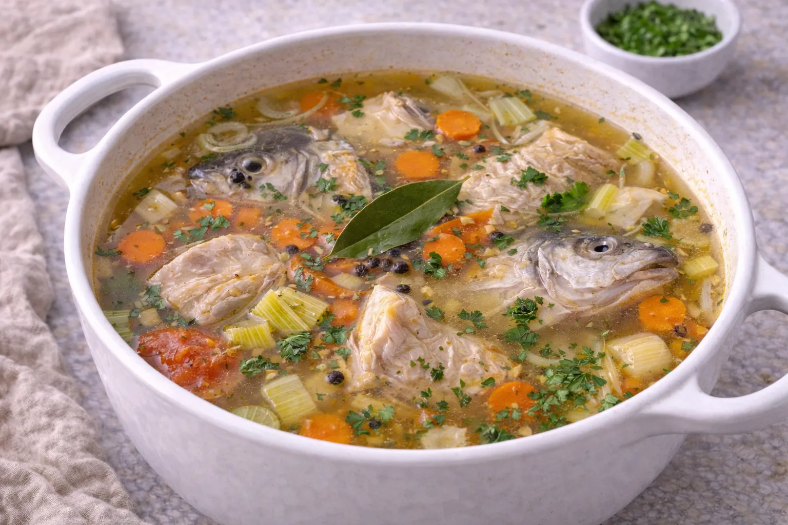 Bouillon de poissons