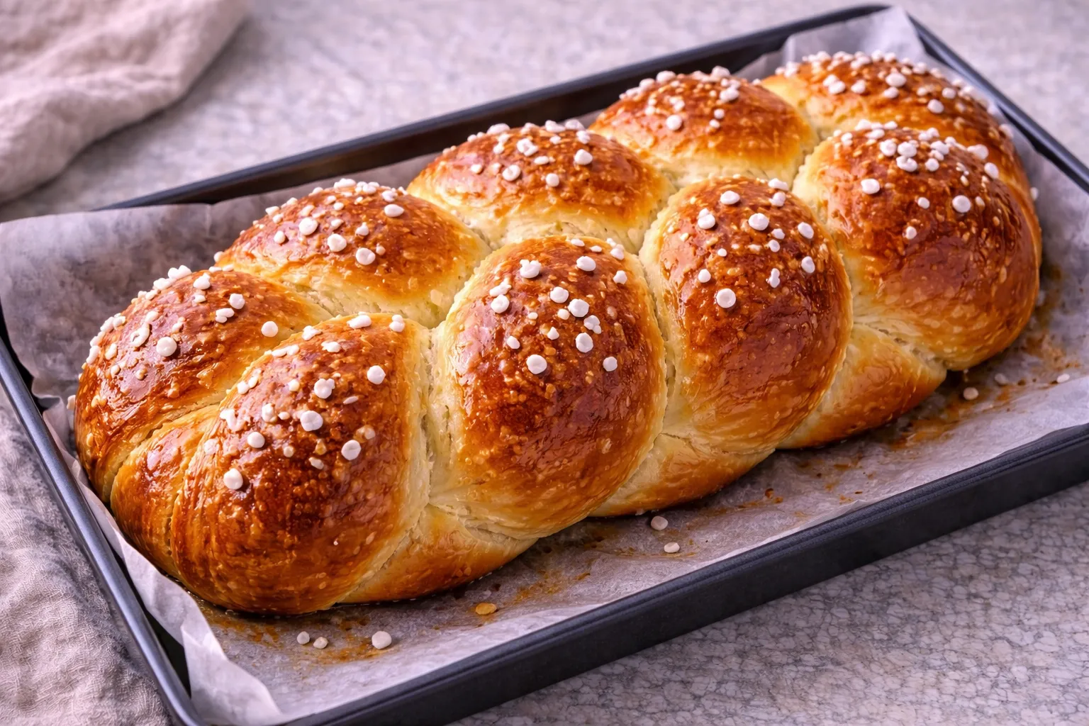 Brioche tressée