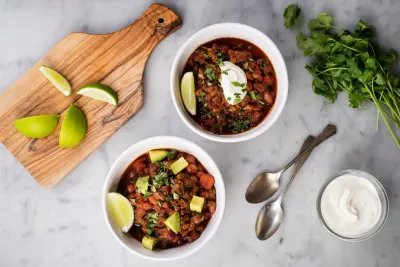 Chili de boeuf classique à la mijoteuse