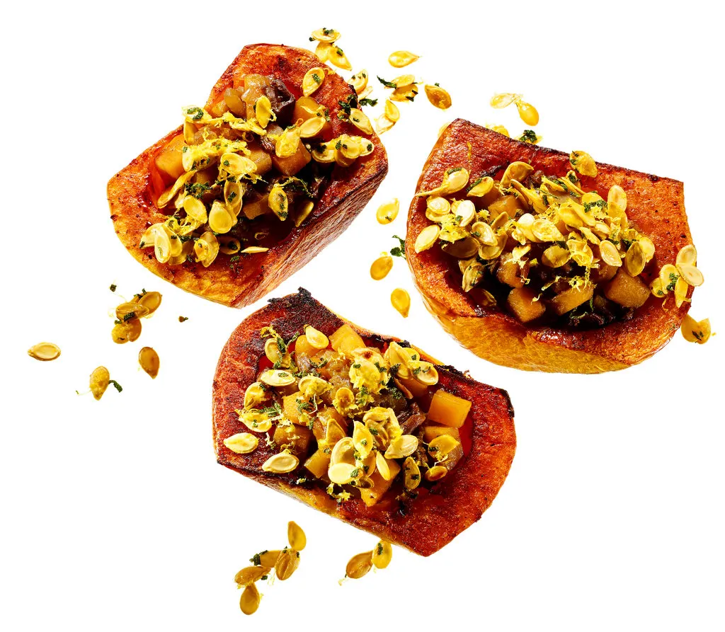 Courge butternut farcie