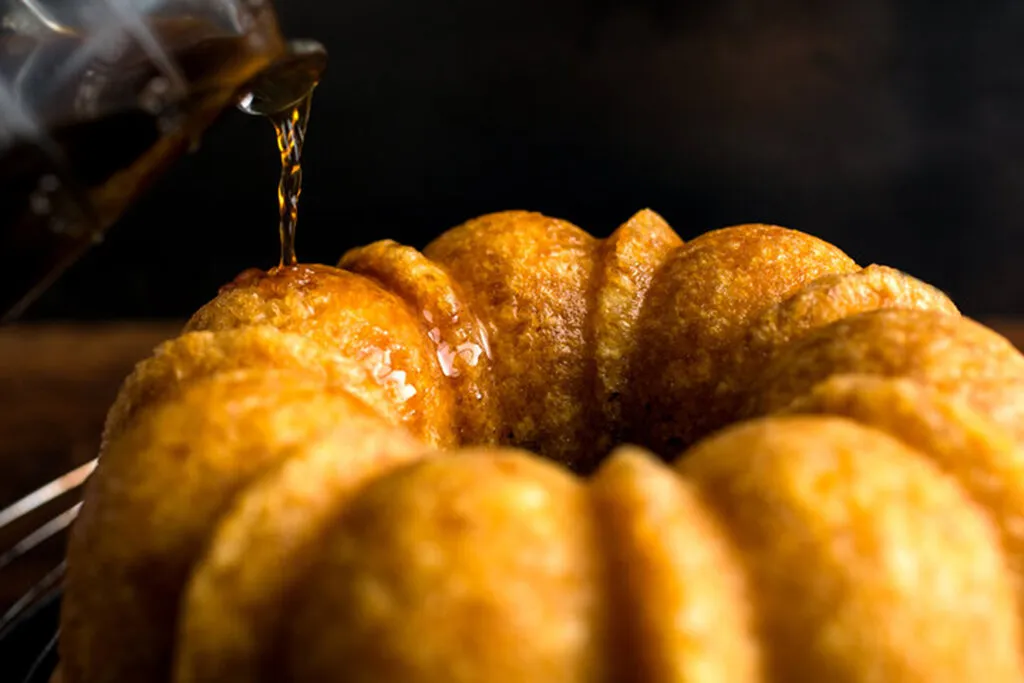 Flambé Baba au Rhum