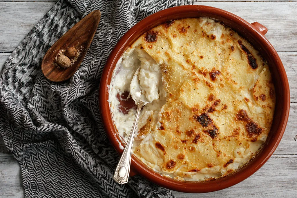 Gratin de pommes de terre crémeux
