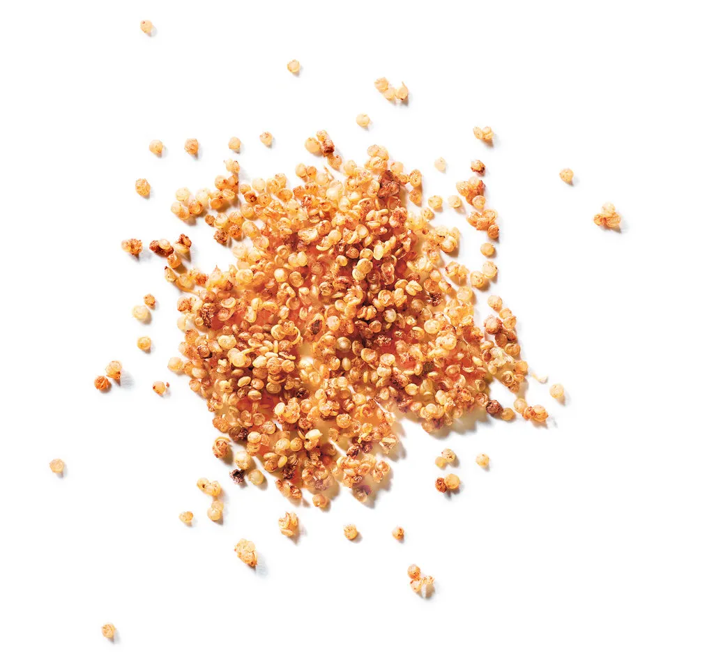 Miettes de quinoa fumé