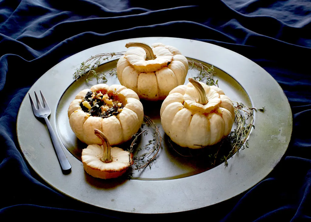 Petites courges farcies