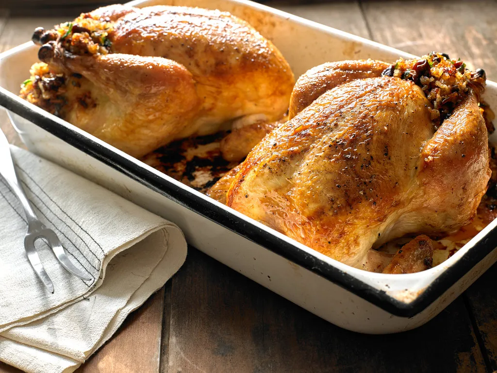 Poulet farci géorgien