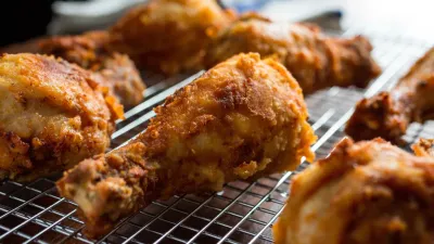 Poulet frit à préparer à l'avance