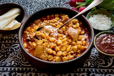 Pozole mexicain
