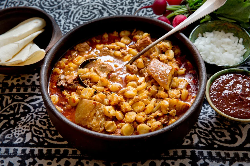 Pozole mexicain