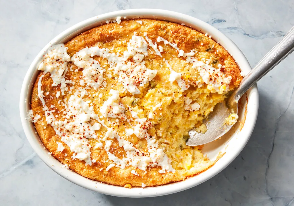 Pudding de maïs de rue