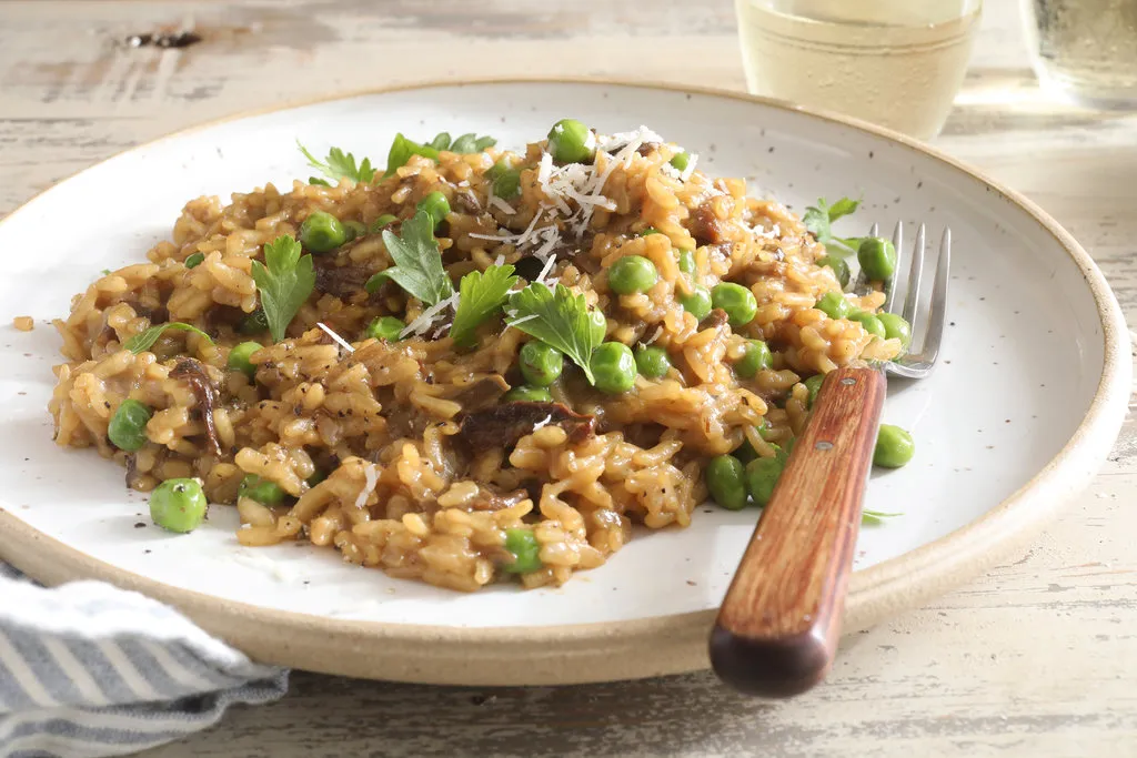 Risotto aux cèpes à la mijoteuse