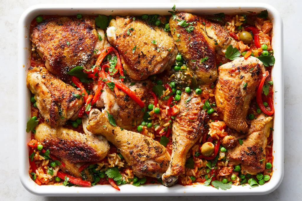 Riz au poulet
