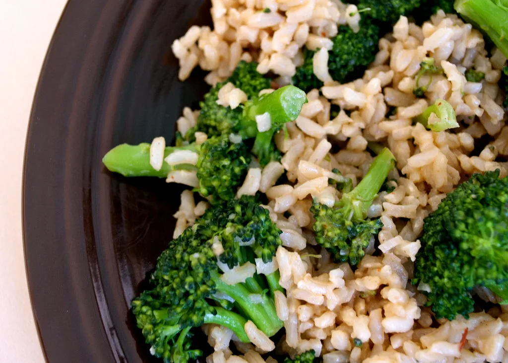 Riz de Dijon avec brocoli