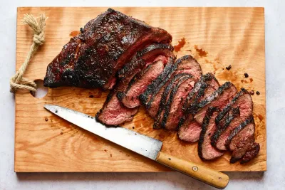 Steak cuit à l'envers